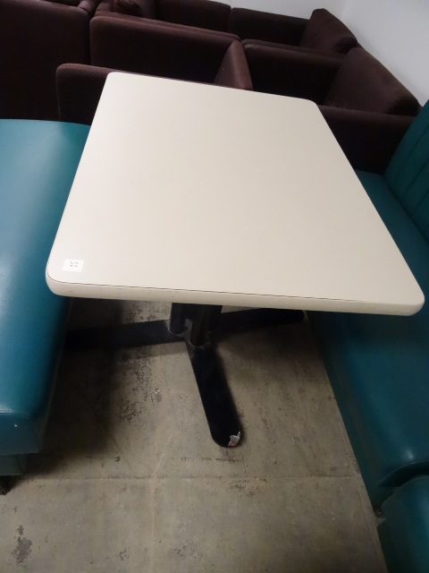 36 X 27 Metal Base Table