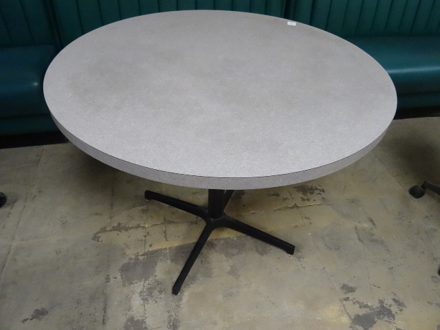 36 Round Metal Base Table