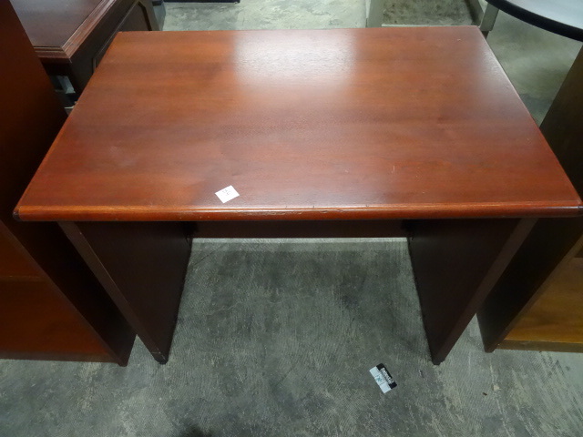 Single Desk Wood 37 X 25 X 30