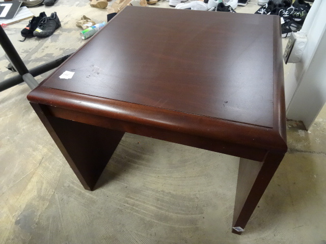 24 X 24 X 19 Wood End Table