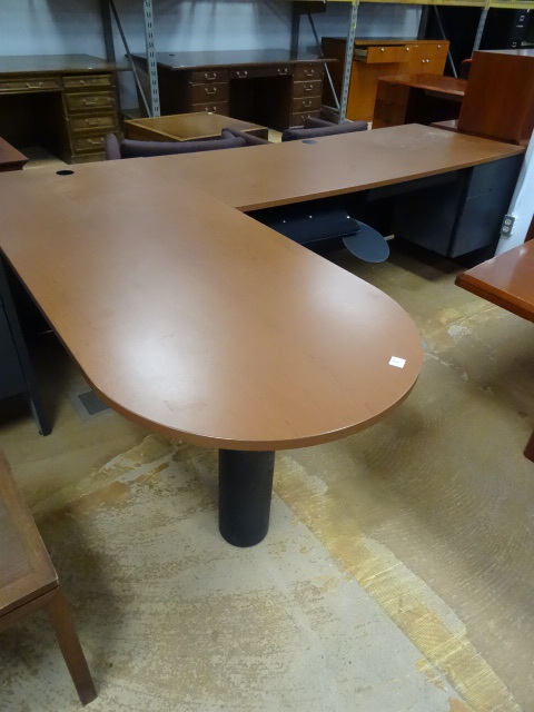 L Shaped Office Desk 2 Piece