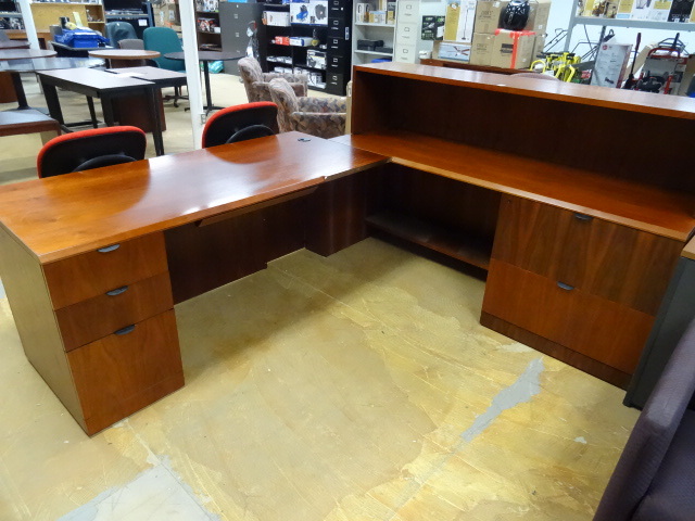 L Shaped Office Desk 3 Piece