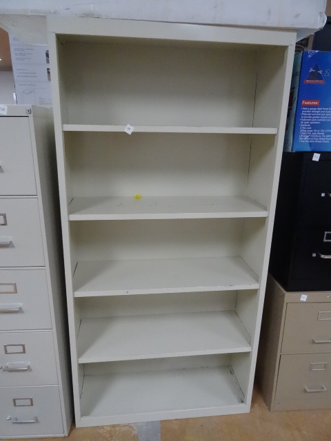 Metal Book Shelf 36 X 14 X 72