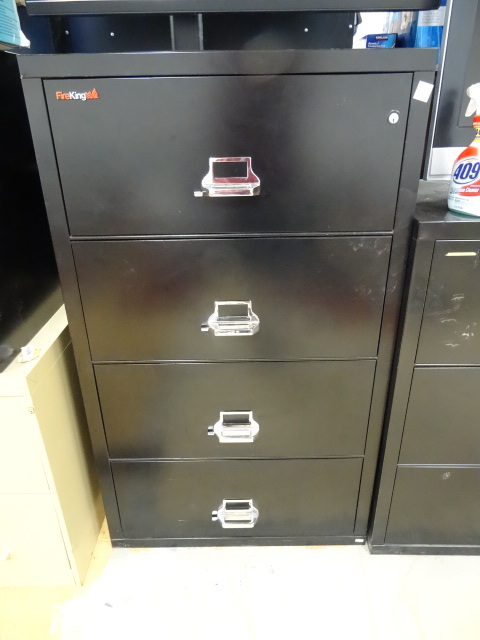 Fire King 4 Drawer Lateral Fire File