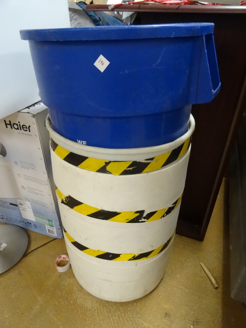 3 Garbage Barrels