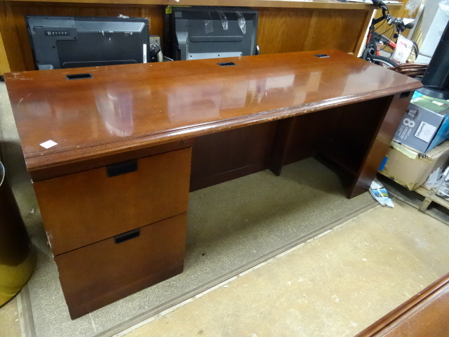 2 Drawer Office Desk 72 X 24 X 30