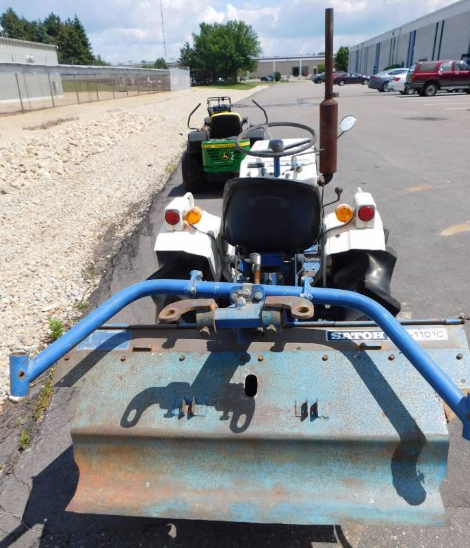 Satoh ST1510 Tractor with Tiller