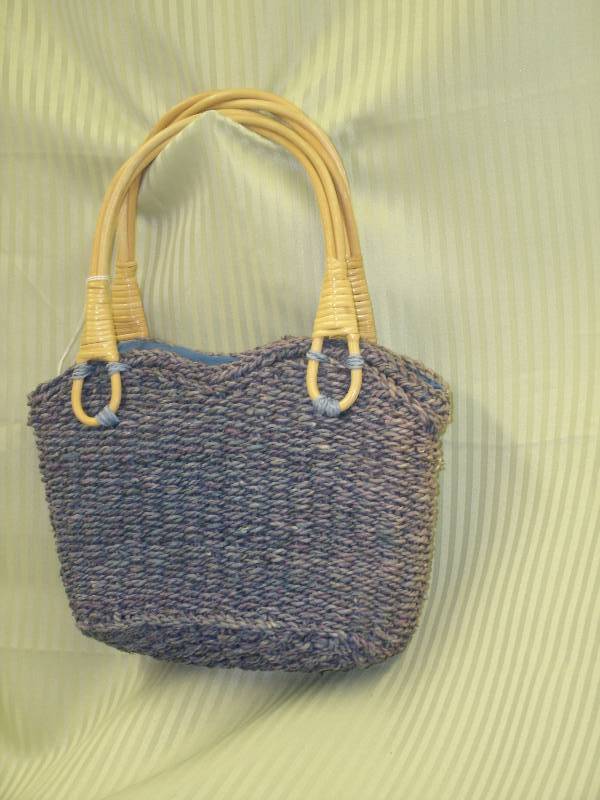 lot 50 image: Weave Bag in Blue