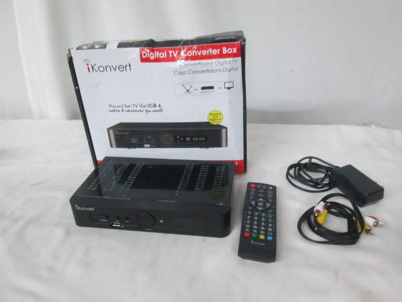 lot 56 image: iKonvert TV Converter Box