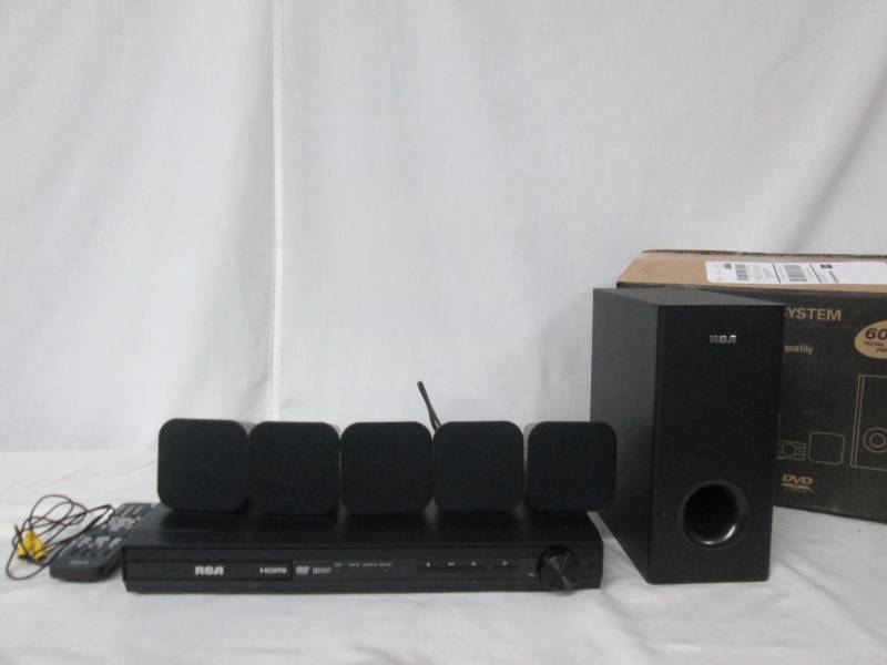 lot 15 image: RCA 600-Watt DVD Home Theater Sound System