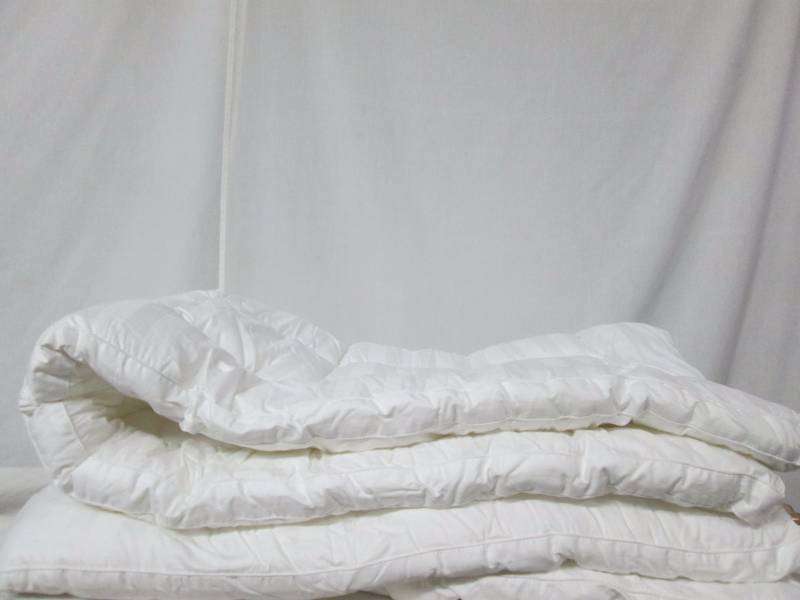 lot 39 image: McLeland Design 250 Thread Count Down-Alternative Fiberbed Topper - Full