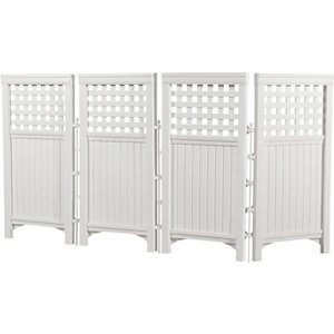 lot 19 image: Suncast Outdoor Screen Enclosure Set
