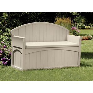 lot 26 image: Suncast Patio Storage Bench