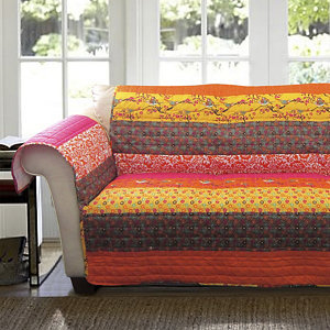 lot 46 image: Lush Decor Royal Empire Loveseat Protector