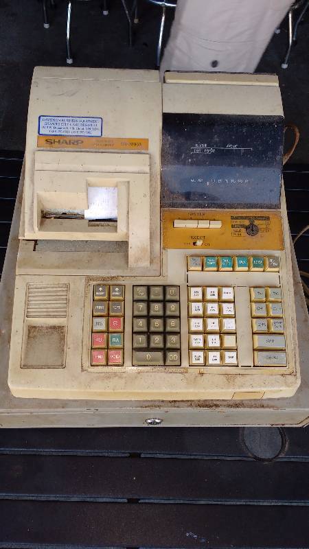 Sharp Cash Register