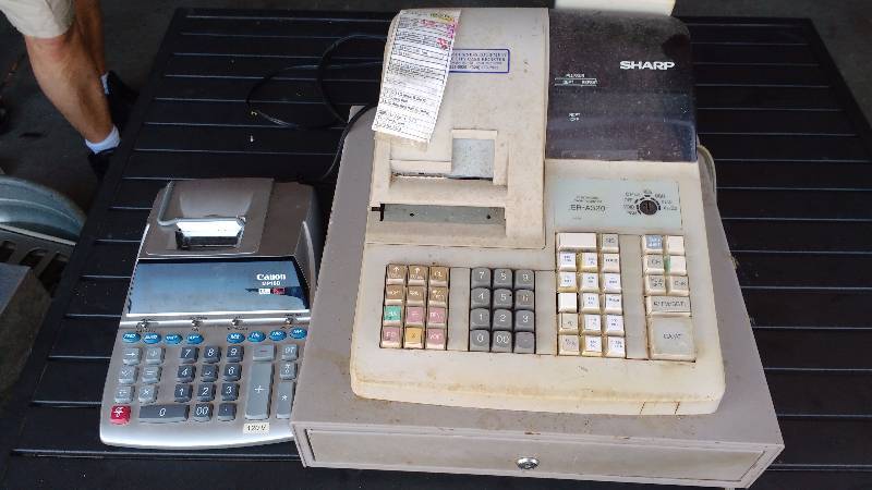 Sharp Cash Register 3 and Calculator