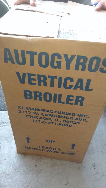 AutoGyros Vertical Broiler