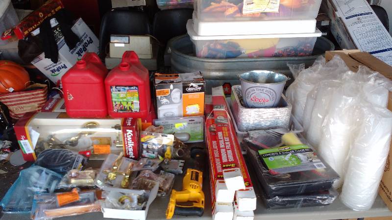 Table Full of Misc. NIB ITEMS