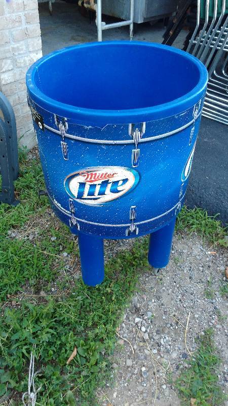 Miller Lite Advertising Display Cooler