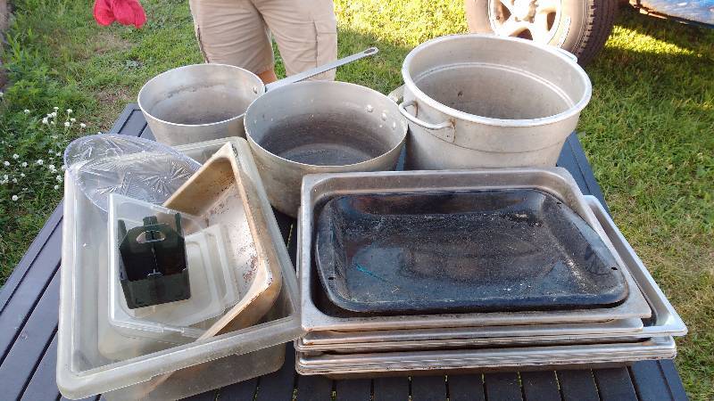 pots and pans lot