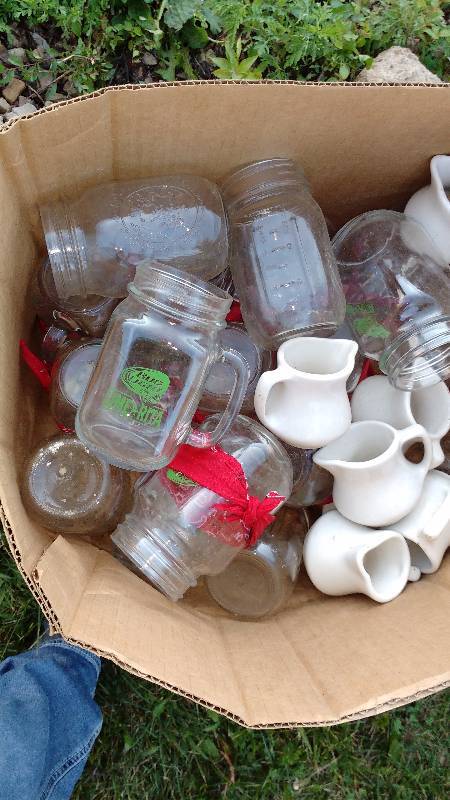 Misc. Box of Bud light Jar Cups