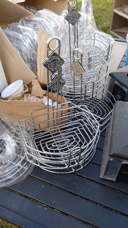 Large Misc. Lot of Napkin holds with extras
