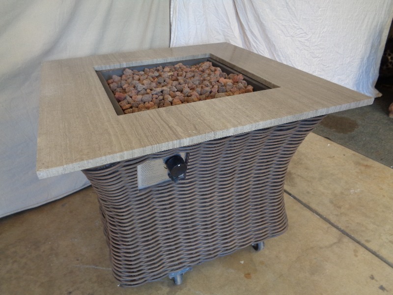 New Large Propane Fueled Gas Firepit