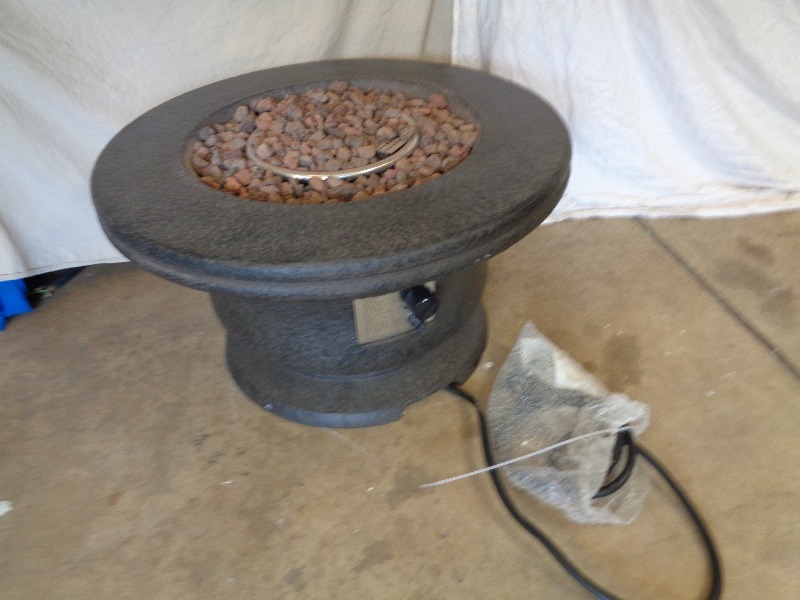 New Outdoor Propane Firepit