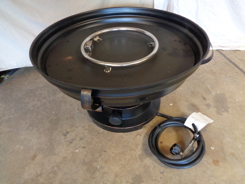 New Steel Propane Firepit