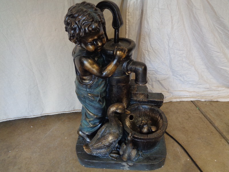 Very Cute Lighted Water Fountain