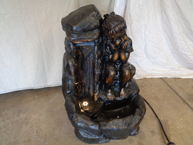 Very Cute Lighted Water Fountain