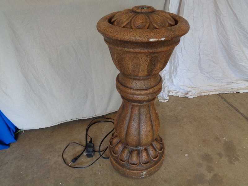 New Lighted Waterfall  Water Feature