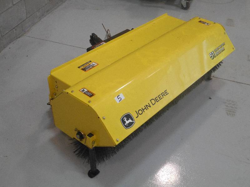 John Deere 51 QuickHitch Broom, PT... LE Orono Estate & Equipment