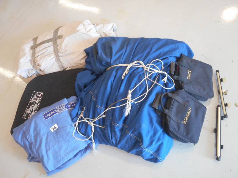 lot 96 image: Lot Of Auto Shades, Large Boat Cov...