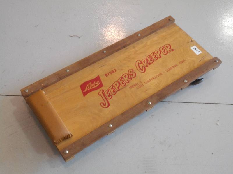 lot 114 image: Jeeper Creeper Floor Creeper ...