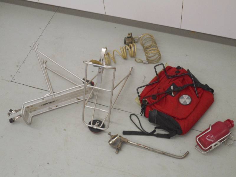 lot 164 image: Lot Of Assorted Vintage Bike Parts ...