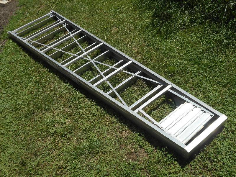 lot 192 image: 12ft Aluminum Step Ladder ...