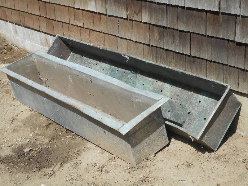 lot 195 image: (1) 5ft Steel & (1) 6ft Copper Plan...