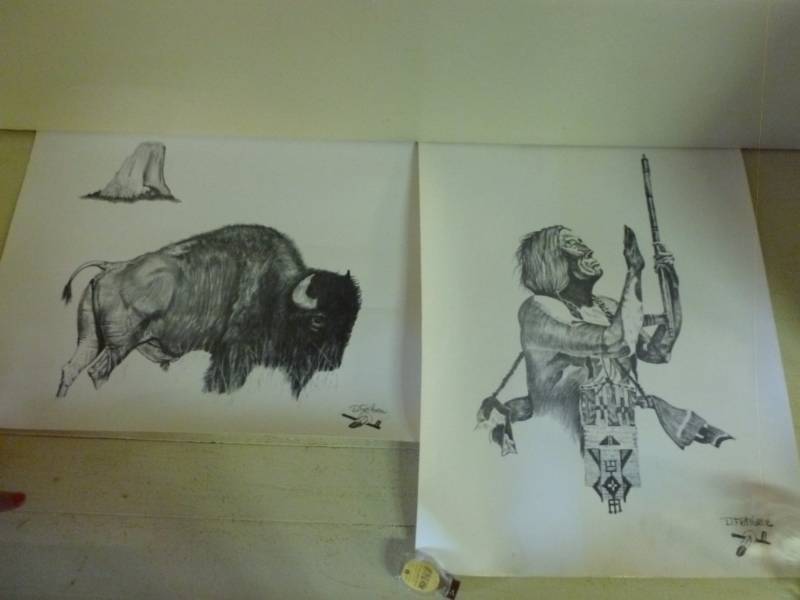 lot 250 image: Native American Prints