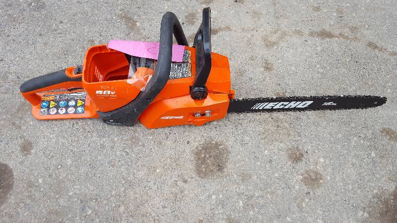 ECHO 16 in. 58-Volt Lithium-Ion Brushless Cordless Chainsaw Tool only- battery and charger not included