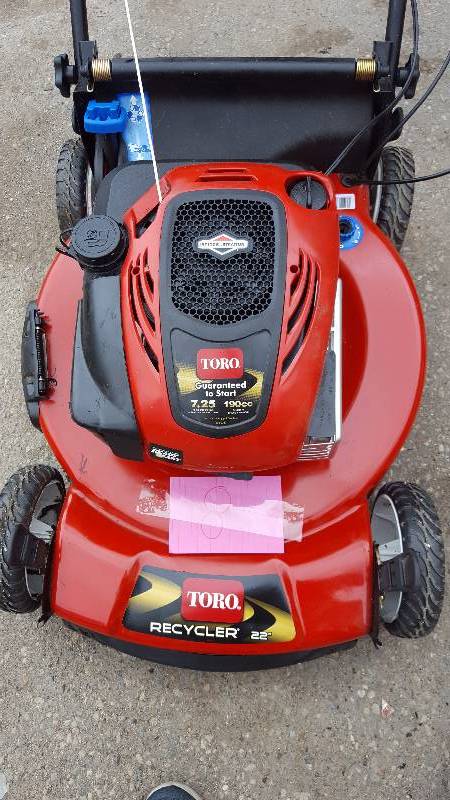 Toro 20333 Personal Pace Recycler 22 inch Variable Speed Self Propelled in good working condition