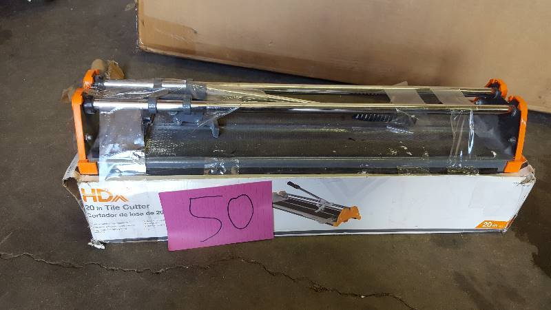 HDX 20 in. Rip Ceramic Tile Cutter