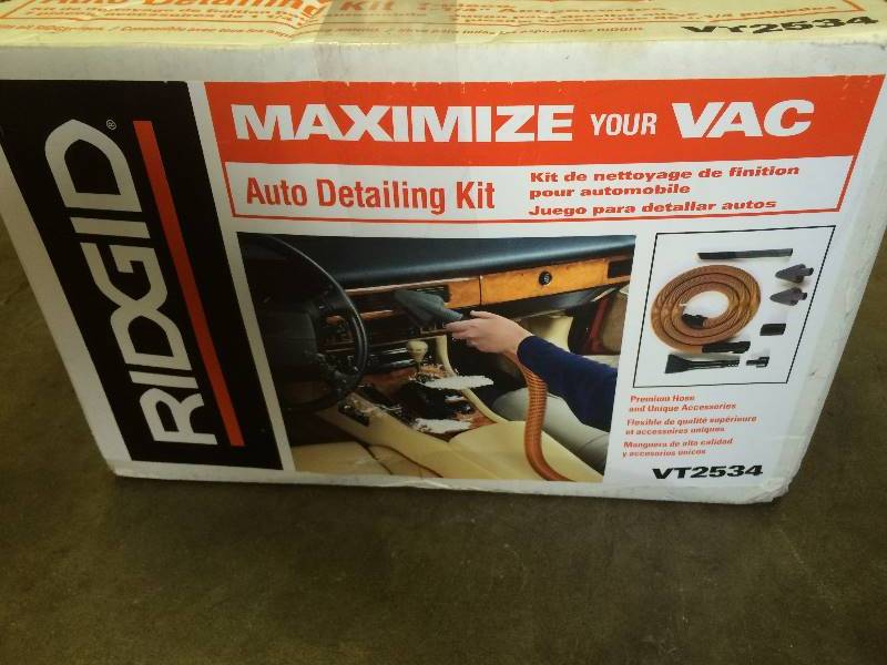 Ridgid Auto Detailing Kit New