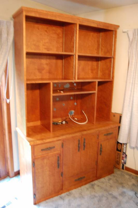 Wooden Entertainment Center