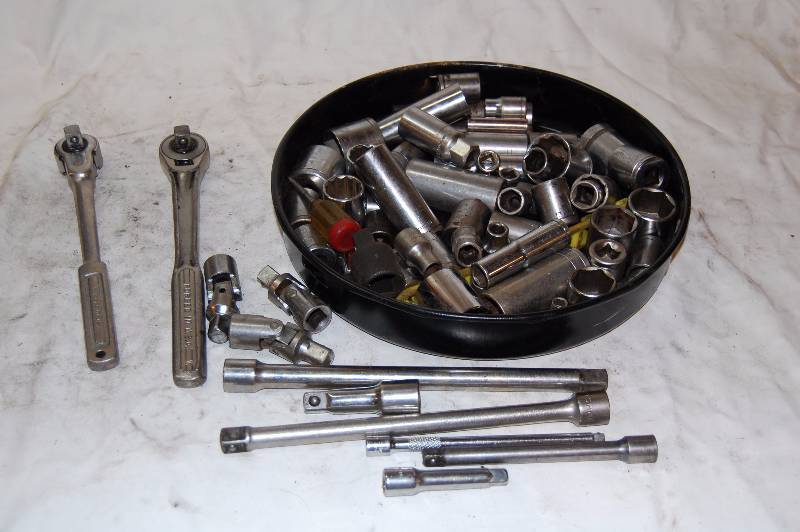 Assorted Ratchets and Sockets