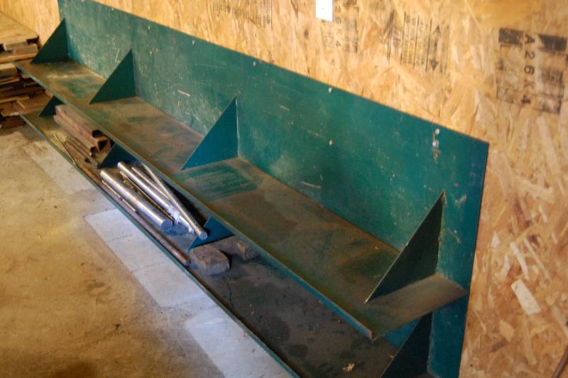 Large Heavy Duty Metal Wall Shelf