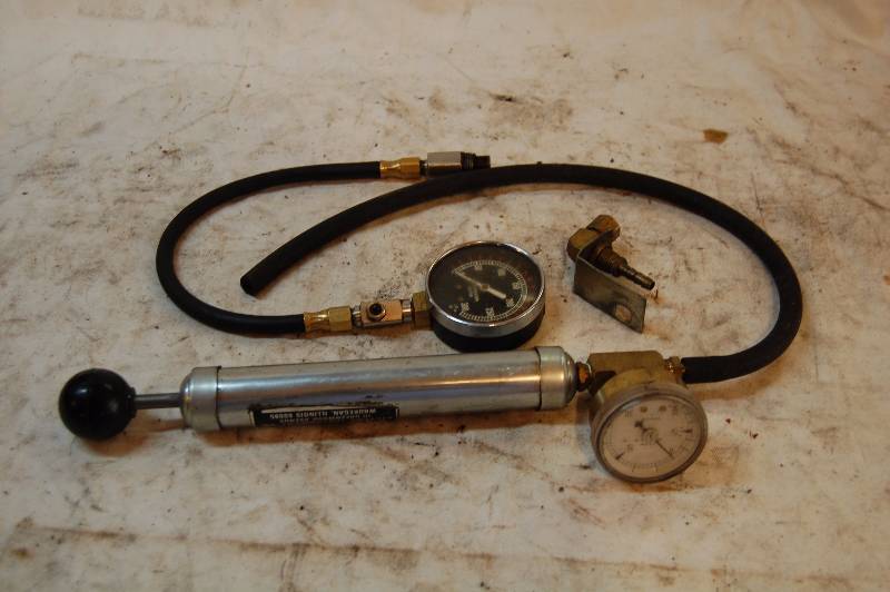 Compression Tester and Pressure Gauge