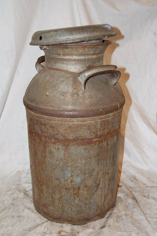 Milk Can with Lid