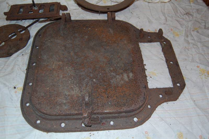 Barrel Stove Door and Venting Pieces Tools and More! KBID