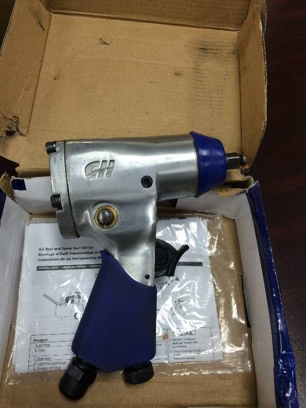 lot 20 image: TL0549 Campbell Hausfeld Air 38 Impact Wrench